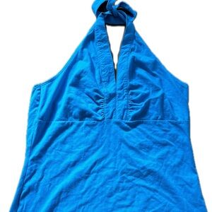 Vibrant Blue Halter Top